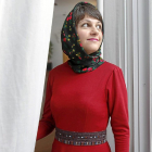 La cineasta iraní Ida Panahandeh, ayer, tras presentar su película ‘Nahid’ en la Seminci.-J.M. Lostau
