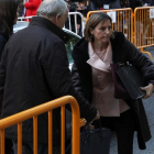 Forcadell llega para declarar.-EUROPA PRESS