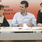 Soraya Rodríguez, Luis Tudanca y Ana Sánchez-J.M.Lostau