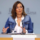 La consejera de Agricultura y Ganadería y portavoz de la Junta de Castilla y León, Milagros Marcos, comparece en rueda de prensa posterior al Consejo de Gobierno-Miriam Chacón / ICAL