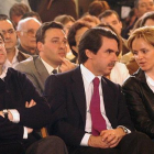 Con los presidentes Aznar y Herrera, en un acto en Segovia en 2003.-KAMARERO