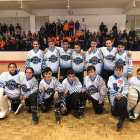 Integrantes del equipo alevín delCPLV.