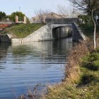 Ramal sur esclusa 41 del canal de Castilla en La Overuela.- J.M. LOSTAU