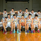 Plantilla del Shenzhen Leopards  con el ex NBA, Tyrese Rice, entre ellos.-EL MUNDO