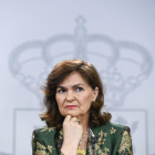 Carmen Calvo, en una imagen de archivo.-BERNARDO DÍAZ