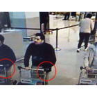 Los hermanos Khalid y Brahim El Bakraoui, identificados como autores del ataque al aeropuerto. A la derecha, el tercer sospechoso.-