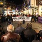Más de un centenar de personas se concentran en Valladolid para condenar el último asesinato de violencia machista en la capital-Ical