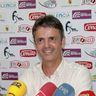 Porfi Fisac, entrenador del Baloncesto Palencia, el día de su presentación.-Baloncesto-Palencia