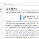 Alegrías en el parc de la ciutadella tras la proclamación de la independencia de Cataluña.-FERRAN NADEU