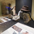 Exposición sobre Indiana Jones en el museo de la Ciencia.