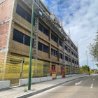 Estado de las obras del nuevo edificio de la Universidad Miguel de Cervantes de Valladolid.