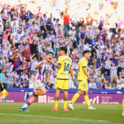 Víctor Meseguer celebra su gol al Villarreal B.