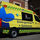 Ambulancia de Emergencias Sanitarias de Castilla y León.