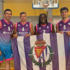 Equipo del 3x3 del RVB con De la Fuente, Puidet, Gantt y JuanGar