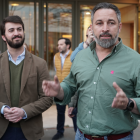 Juan García-Gallardo y Santiago Abascal.