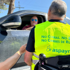 Miguel García, voluntario de ASPAYM, en la nueva campaña de la DGT para reducir las muertes por exceso de velocidad.