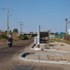 Obras paralizadas para la construcción del carril bici que unirá Valladolid y Simancas en la actualidad.