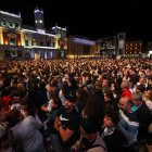 Concierto de Mika en la plaza Mayor de Valladolid en las Fiestas de San Lorenzo