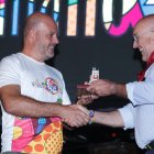 El alcalde, Jesús Julio Carnero, en el evento conmemorativo por el 25 aniversario de Vallanoche
