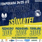 Cartel anunciador de la campaña de socios.