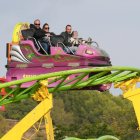 Último día de carruseles en el Real de la Feria de Valladolid.