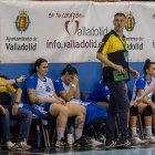 Salva Puig durante el duelo de la EHF European Cup.