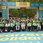 Participantes de la 'Carrera Solidaria Contra la ELA' de Eurocaja Rural