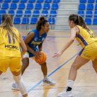 Johanna Morton, antre dos rivales del UE Mataró en el estreno de Ponce en la Liga Femenina 2 esta temporada.