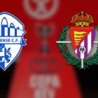 Ourense-Real Valladolid, emparejamiento de 1/16 de final de la Copa del Rey.