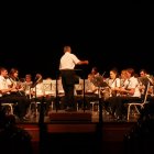 Imagen de archivo de la banda de música 'Villa de Olmedo', una de las agrupaciones participantes.