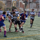 Fotografía del encuentro entre el Barça y El Salvador en la semifinal de la Copa del Rey