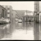 La calle Dársena en 1977.