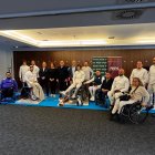 Visita institucional al Campeonato de España de esgrima en silla de ruedas celebrado en el Hotel Sercotel de Valladolid.