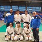 Equipo del Lourdes-Aspasia en el Autonómico Júnior.