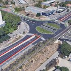 Infografía del paso inferior en la glorieta de San Agustín en Valladolid.