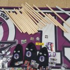Material requisado por la Policía Local a ultras del Real Valladolid