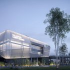Recreación virtual de la nueva estación de tren de Campo Grande de Valladolid.