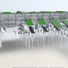 Infografía de la nueva estación de tren de Valladolid.