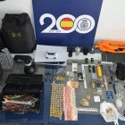 Material incautado por la Policía Nacional