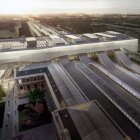 Imagen de la nueva estación de tren Campo Grande de Valladolid.
