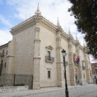 Fachada del Palacio de Santa Cruz sin andamios