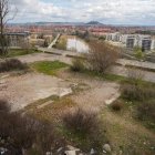 Terrenos en los que ubicaba el chalé derribado de Antonio Alfonso en Parquesol.