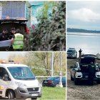 Imágenes de la búsqueda en los ríos de los tres cuerpos encontrados esta semana