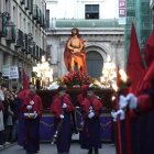 Un momento de la Procesión del Santísimo Rosario del Dolor.