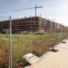 Construcción de viviendas en el municipio vallisoletano de Arroyo.