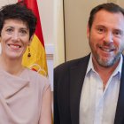 Elma Saiz y Óscar Puente.