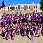 Integrantes del equipo Vallkirias que logra dos medallas en el Nacional.