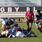 Una imagen del último duelo jugado por el VRAC ante Burgos