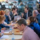 Reunión del gabinete de crisis presidido por Mañueco.