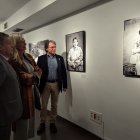 Palomino, Carvajal y Ojeda, esta mañana, en la Casa Revilla